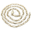 Oro Laminado Basic Necklace, Gold Filled Style Polished, Golden Finish, 04.213.0170.20 (04 MM Thickness, 20 Inches Length)