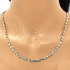 Oro Laminado Basic Necklace, Gold Filled Style Polished, Golden Finish, 04.213.0170.24 (04 MM Thickness, 24 Inches Length)