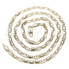 Oro Laminado Basic Necklace, Gold Filled Style Polished, Golden Finish, 04.213.0170.24 (04 MM Thickness, 24 Inches Length)