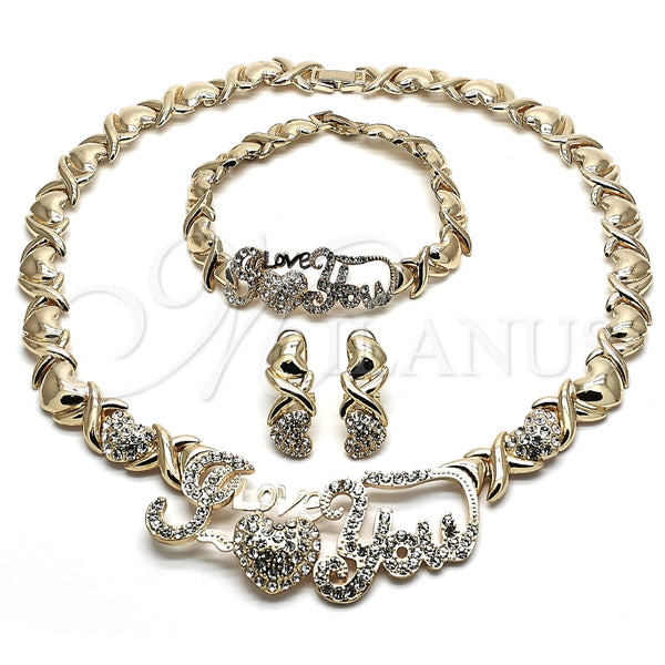 Gold Filled Ring — Necklace Bracelet and Earring Hugs and Kisses and — main product view — SKU 132098 | Oro Laminado anillo — Necklace Bracelet and Earring Hugs and Kisses and — SKU 132098