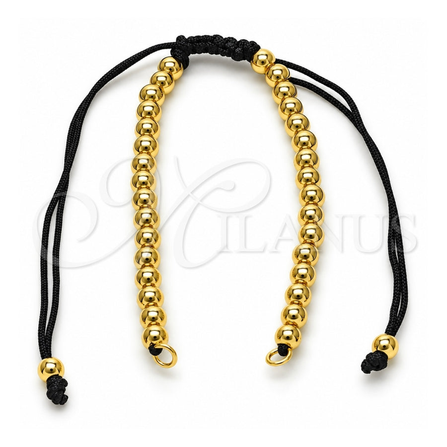 Oro Laminado Jewelry Supplies, Gold Filled Style Ball Design, Polished, Golden Finish, 08.341.0006.1