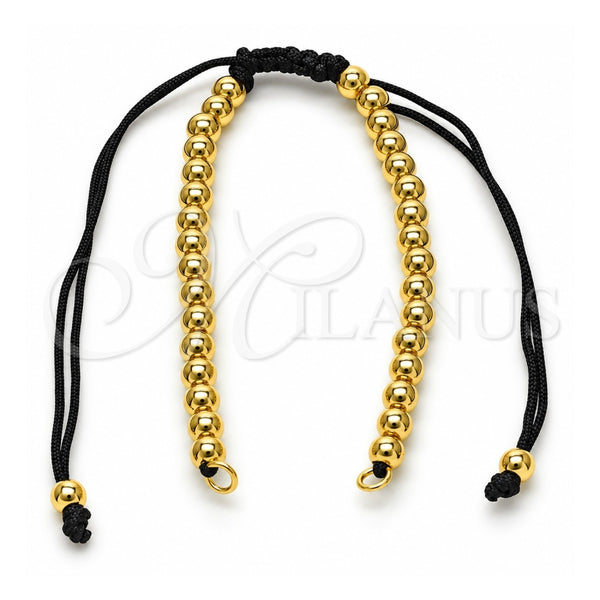 Oro Laminado Jewelry Supplies, Gold Filled Style Ball Design, Polished, Golden Finish, 08.341.0006.1