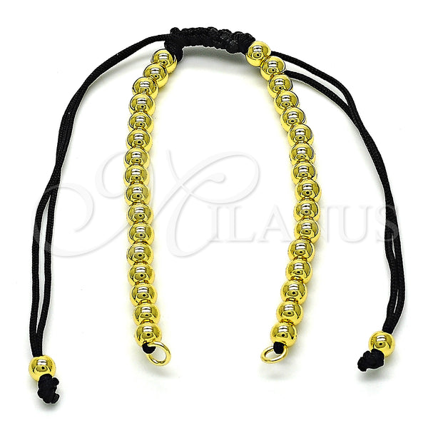 Oro Laminado Jewelry Supplies, Gold Filled Style Ball Design, Polished, Golden Finish, 08.341.0006.1