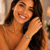 Dorado Oro Laminado Pulsera, vista 2 de la galería del producto por Mayoreo, vista adicional 2 del producto
