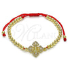 Dorado Oro Laminado Pulsera, vista principal del producto por Mayoreo, vista principal del producto