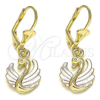 Gold-Filled Swan Earrings 02.351.0081 — main product image — SKU 132460 | Aretes de Oro Laminado 02.351.0081 — imagen principal del producto — SKU 132460