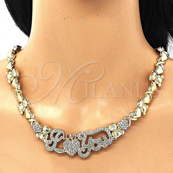 Gold Filled Ring — Necklace Bracelet and Earring Hugs and Kisses and — alternate product view — SKU 132486 | Oro Laminado anillo — Necklace Bracelet and Earring Hugs and Kisses and — SKU 132486