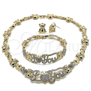 Gold Filled Ring — Necklace Bracelet and Earring Hugs and Kisses and — main product view — SKU 132486 | Oro Laminado anillo — Necklace Bracelet and Earring Hugs and Kisses and — SKU 132486