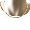 Oro Laminado Basic Necklace, Gold Filled Style Herringbone Design, Polished, Golden Finish, 04.213.0174.18 (04 MM Thickness, 18 Inches Length)