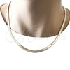 Oro Laminado Basic Necklace, Gold Filled Style Herringbone Design, Polished, Golden Finish, 04.213.0175.20 (05 MM Thickness, 20 Inches Length)