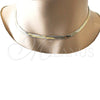 Oro Laminado Basic Necklace, Gold Filled Style Herringbone Design, Polished, Golden Finish, 04.213.0143.16 (06 MM Thickness, 16 Inches Length)