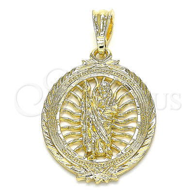 Gold-Filled San Judas Pendant 05.351.0088 — main product image — SKU 132574 | Dije de Oro Laminado 05.351.0088 — imagen principal del producto — SKU 132574