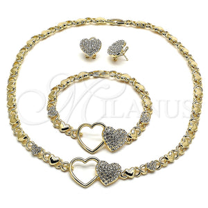 Gold Filled Ring — Necklace Bracelet and Earring Heart and Hugs and — main product view — SKU 132657 | Oro Laminado anillo — Necklace Bracelet and Earring corazón and Hugs and — SKU 132657