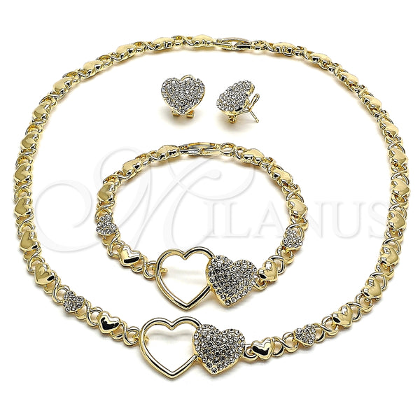 Gold Filled Ring — Necklace Bracelet and Earring Heart and Hugs and — main product view — SKU 132657 | Oro Laminado anillo — Necklace Bracelet and Earring corazón and Hugs and — SKU 132657