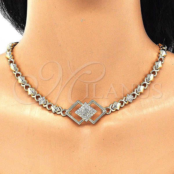 Gold Filled Ring — Necklace Bracelet and Earring Hugs and Kisses Design — alternate product view — SKU 132662 | Oro Laminado anillo — Necklace Bracelet and Earring Hugs and Kisses diseño — SKU 132662