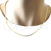 Oro Laminado Basic Necklace, Gold Filled Style Herringbone Design, Polished, Golden Finish, 04.213.0176.20 (02 MM Thickness, 20 Inches Length)