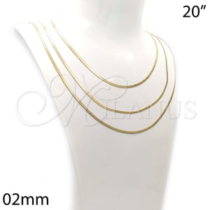 Gold Filled Ring — Basic Necklace Herringbone Design Polished 04. 02 MM — main product view — SKU 132665 | Oro Laminado anillo — básico Necklace Herringbone diseño pulido 04. 02 MM — SKU 132665