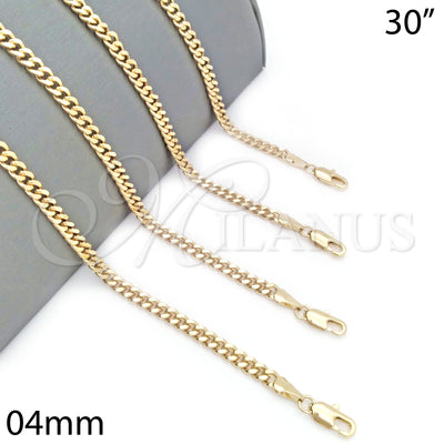 Gold-Filled Miami Cuban Necklace 04.63.1397.30 — main product image — SKU 132707 | Collar de Oro Laminado 04.63.1397.30 — imagen principal del producto — SKU 132707
