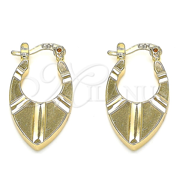 Gold Filled Hoop Earrings — Small Hoop Polished 02. — main product view — SKU 132731 | Oro Laminado aretes de aro — Small Hoop pulido 02. — SKU 132731