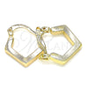 Oro Laminado Small Hoop, Gold Filled Style Polished, Golden Finish, 02.165.0179.15