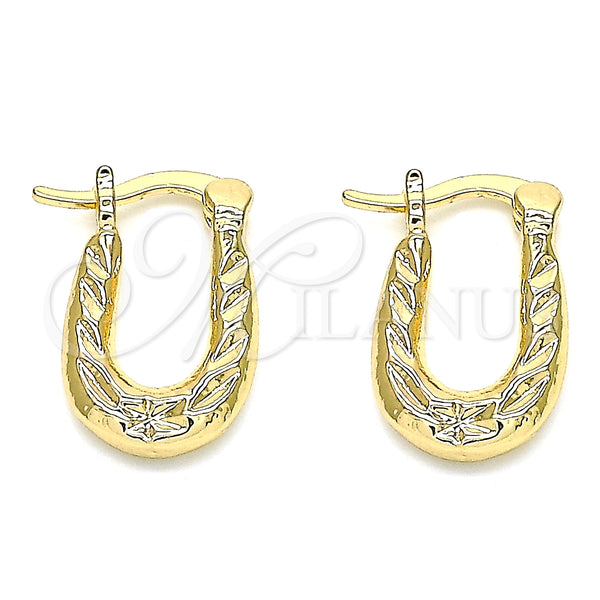 Gold Filled Hoop Earrings — Small Hoop Polished 02. — main product view — SKU 132734 | Oro Laminado aretes de aro — Small Hoop pulido 02. — SKU 132734