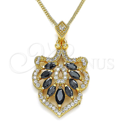 Gold Filled Gold-Filled Leaf Necklace 04.283.0024.20 for wholesale, main product view
