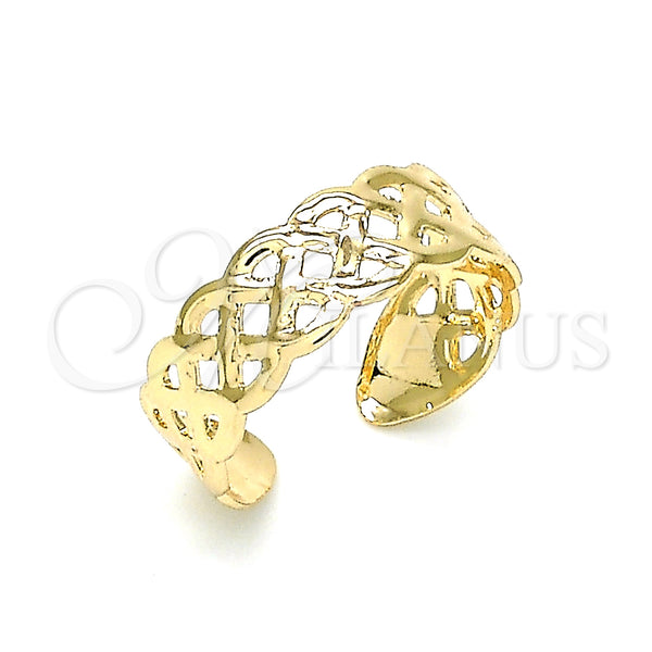 Gold Filled Ring — Toe Ring Polished 01. One size fits all — main product view — SKU 132798 | Oro Laminado anillo — Toe Ring pulido 01. One size fits all — SKU 132798