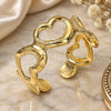 Oro Laminado Toe Ring, Gold Filled Style Heart Design, Polished, Golden Finish, 01.376.0002 (One size fits all)
