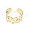 Oro Laminado Toe Ring, Gold Filled Style Polished, Golden Finish, 01.376.0003 (One size fits all)