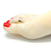 Oro Laminado Toe Ring, Gold Filled Style Polished, Golden Finish, 01.376.0004 (One size fits all)