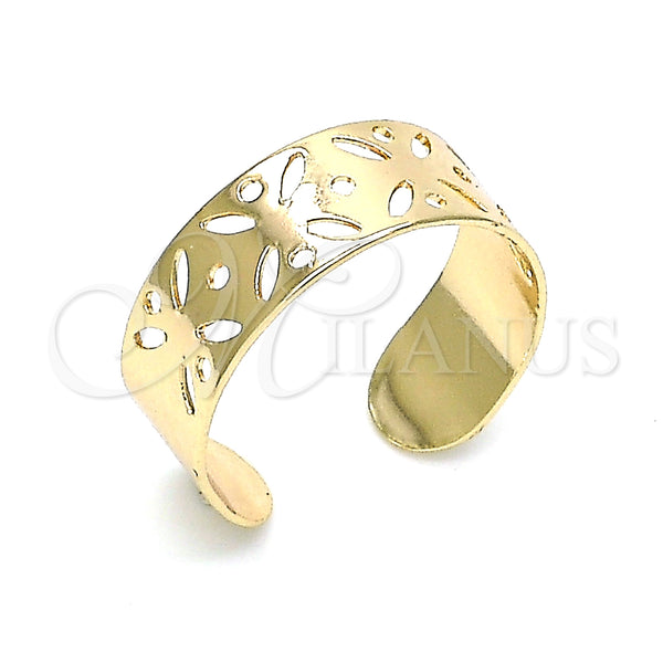 Gold Filled Ring — Toe Ring Polished 01. One size fits all — main product view — SKU 132801 | Oro Laminado anillo — Toe Ring pulido 01. One size fits all — SKU 132801