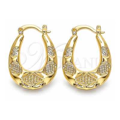 Oro Laminado Small Hoop, Gold Filled Style Polished, Golden Finish, 02.163.0117.20