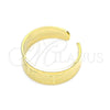 Oro Laminado Toe Ring, Gold Filled Style Dragon-Fly Design, Polished, Golden Finish, 01.117.0011 (One size fits all)