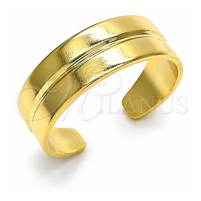Oro Laminado Toe Ring, Gold Filled Style Polished, Golden Finish, 01.117.0012 (One size fits all)