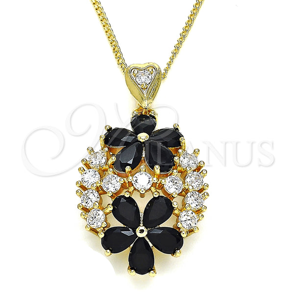 Collar de Oro Laminado 04.346.0013.2.20 por Mayoreo, vista principal del producto