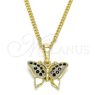 Gold Filled Gold-Filled Butterfly Necklace 04.316.0003.2.20 for wholesale, main product view