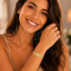 Dorado Oro Laminado Pulsera, vista 2 de la galería del producto por Mayoreo, vista adicional 2 del producto