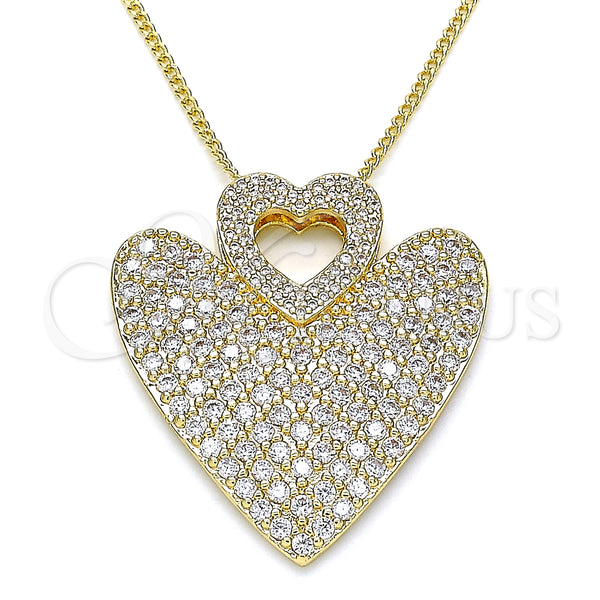 Gold-Filled Heart Necklace 04.156.0203.20 — main product image — SKU 133139 | Collar de Oro Laminado 04.156.0203.20 — imagen principal del producto — SKU 133139