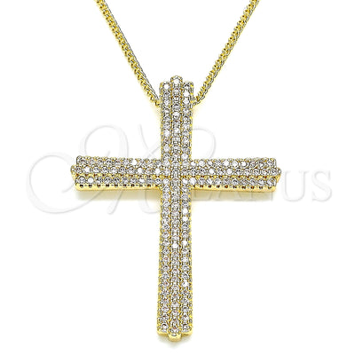 Gold Filled Gold-Filled Cross Necklace 04.156.0230.20 for wholesale, main product view