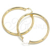 Oro Laminado Large Hoop, Gold Filled Style Polished, Golden Finish, 02.170.0235.60