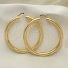 Oro Laminado Extra Large Hoop, Gold Filled Style Polished, Golden Finish, 02.170.0088.70