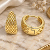 Oro Laminado Huggie Hoop, Gold Filled Style Polished, Golden Finish, 02.195.0121.15