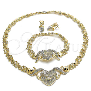 Gold Filled Ring — Necklace Bracelet and Earring Heart and Hugs and — main product view — SKU 133275 | Oro Laminado anillo — Necklace Bracelet and Earring corazón and Hugs and — SKU 133275