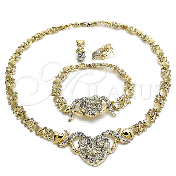 Gold Filled Ring — Necklace Bracelet and Earring Heart and Hugs and — main product view — SKU 133275 | Oro Laminado anillo — Necklace Bracelet and Earring corazón and Hugs and — SKU 133275
