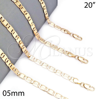 Gold Filled Gold-Filled Mariner Necklace 04.63.1357.20 for wholesale, main product view