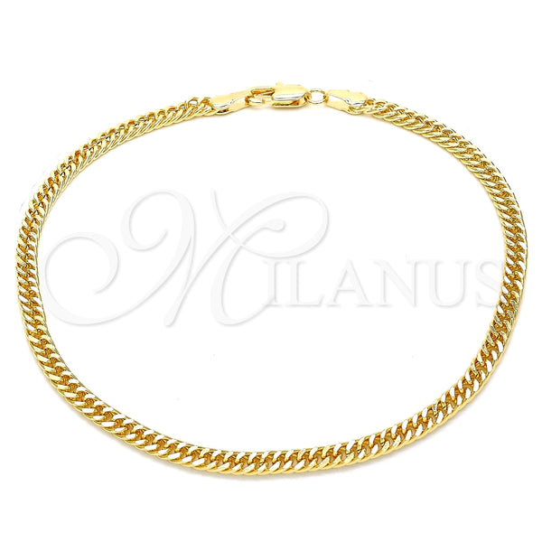 Gold Filled Anklet — Basic Anklet Polished 04.63. Thickness 10 Inches Length — main product view — SKU 133331 | Oro Laminado tobillera — básico Anklet pulido 04.63. Thickness 10 Inches Length — SKU 133331