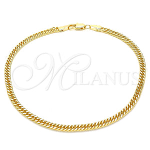 Gold Filled Anklet — Basic Anklet Polished 04.63. Thickness 10 Inches Length — main product view — SKU 133331 | Oro Laminado tobillera — básico Anklet pulido 04.63. Thickness 10 Inches Length — SKU 133331