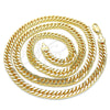 Oro Laminado Basic Necklace, Gold Filled Style Polished, Golden Finish, 04.63.1404.24 (06 MM Thickness, 24 Inches Length)