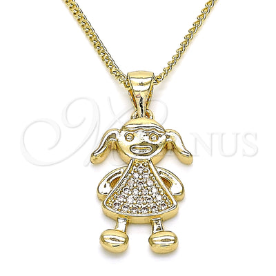 Gold Filled Gold-Filled Little Girl Necklace 04.156.0273.20 for wholesale, main product view