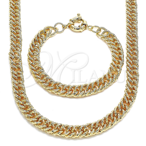 Gold Filled Bracelet — Necklace and Bracelet Diamond Cutting 06. — main product view — SKU 133456 | Oro Laminado brazalete — Necklace and Bracelet Diamond Cutting 06. — SKU 133456